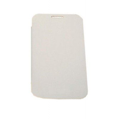 Flip Cover For Karbonn Smart A92 White By - Maxbhi.com