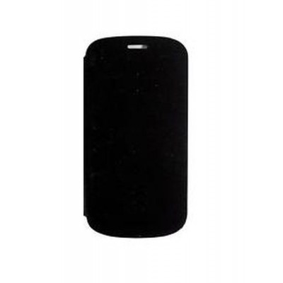 Flip Cover For Micromax Bling 3 A86 Black By - Maxbhi.com