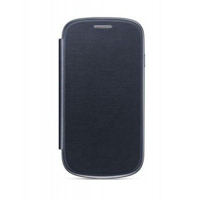 Flip Cover For Samsung Galaxy S3 Mini Grey By - Maxbhi.com