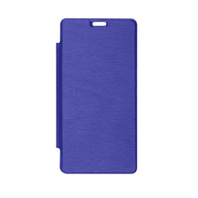 Flip Cover For Intex Aqua Hd Blue By - Maxbhi.com