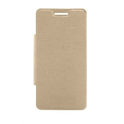 Flip Cover For Lava P7 Gold By - Maxbhi.com