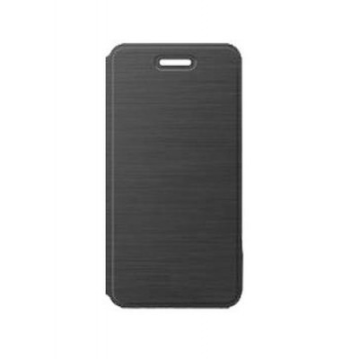 Flip Cover For Spice Xlife Mi431q Lite Grey By - Maxbhi.com