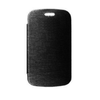 Flip Cover For Lava C81 Grey White By - Maxbhi.com