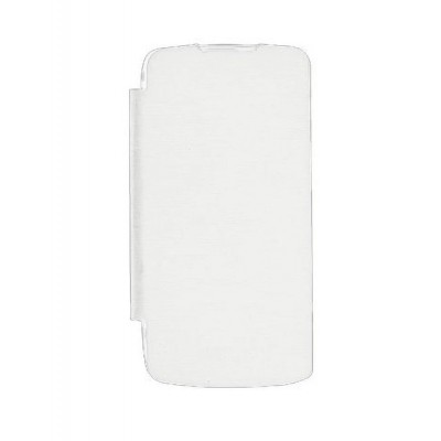 Flip Cover For Xolo A510s White By - Maxbhi.com