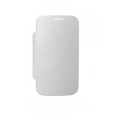 Flip Cover For Karbonn A18 Silver By - Maxbhi.com