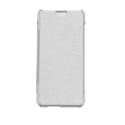 Flip Cover For Intex Aqua Star 2 16gb Silver By - Maxbhi.com