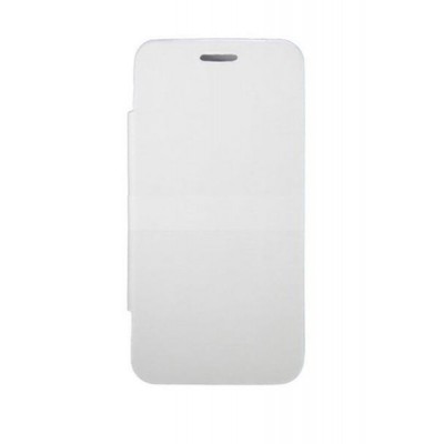 Flip Cover For Swipe Konnect 5.0 White By - Maxbhi.com