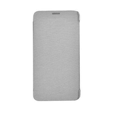Flip Cover For Asus Zenfone 2 Laser Ze601kl Silver By - Maxbhi.com