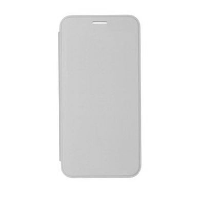 Flip Cover For Asus Zenfone 2 Laser Ze500kg Silver By - Maxbhi.com