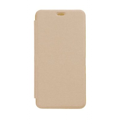 Flip Cover For Panasonic P66 Mega Gold By - Maxbhi.com