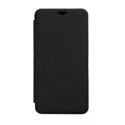 Flip Cover For Micromax Canvas Juice 2 Aq5001 Black By - Maxbhi.com