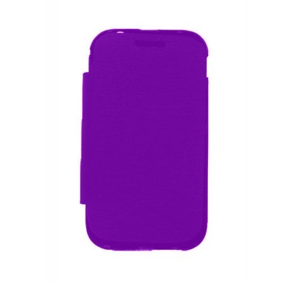 Flip Cover For Alcatel Ot990 Auberguine By - Maxbhi.com