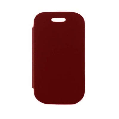 Flip Cover For Blu Dash C Music Brown By - Maxbhi.com