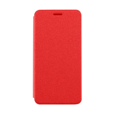 Flip Cover For Celkon C366 Red By - Maxbhi Com