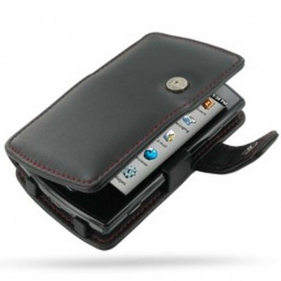 Flip Cover for Garmin-Asus nuvifone G60 - Black