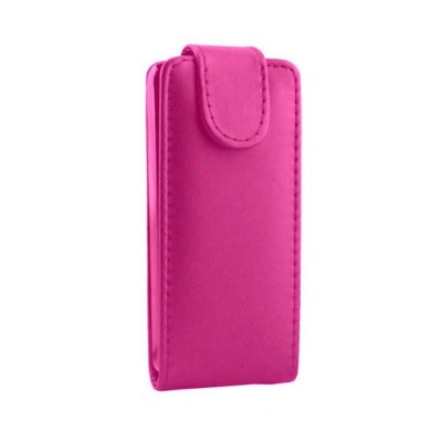 Flip Cover For Nokia 301 Dual Sim Magenta By - Maxbhi Com