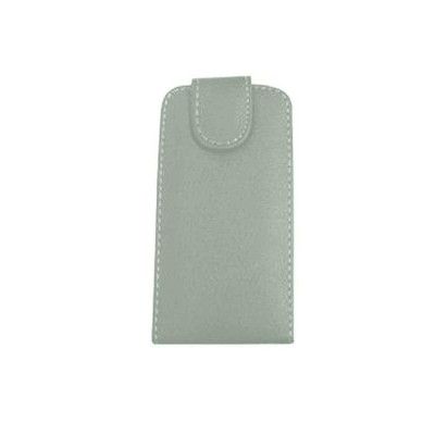Flip Cover For Nokia 6670 Aluminum Grey By - Maxbhi Com