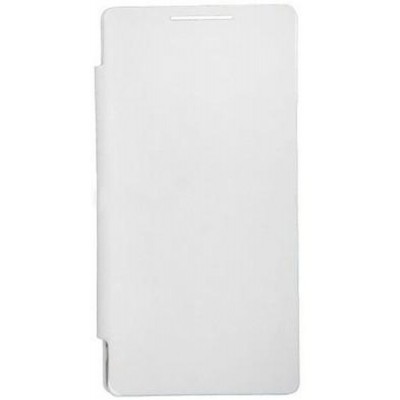 Flip Cover for Hi-Tech 110 Micra - White