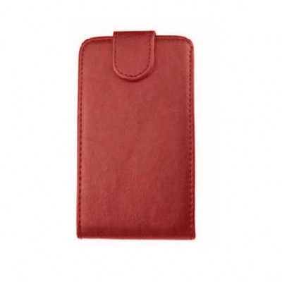 Flip Cover For Iball Aaura3 Black Red By - Maxbhi Com