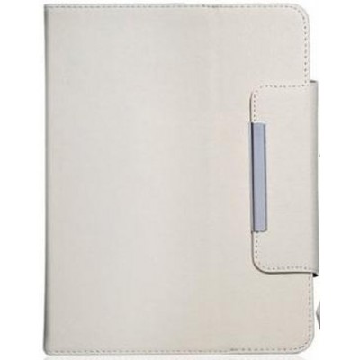 Flip Cover for Intex Mega 501 - White
