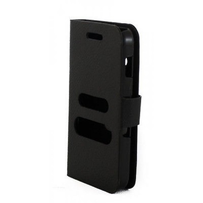 Flip Cover for Intex Neo Smart - Black