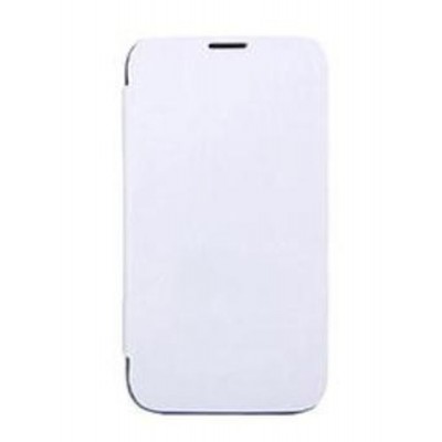 Flip Cover for Jivi JV C300 Flip - White