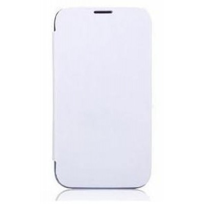 Flip Cover for Jivi JV X282 - White