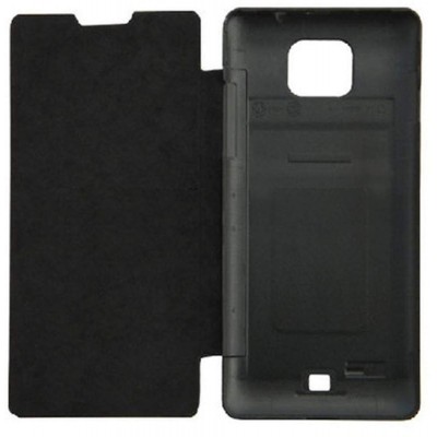 Flip Cover for Micromax Q5c - Black