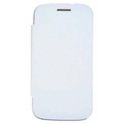 Flip Cover for Micromax X505 Psych - White