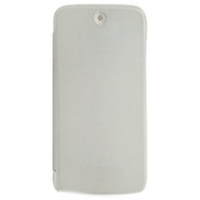 Flip Cover for Onida G180Q - White