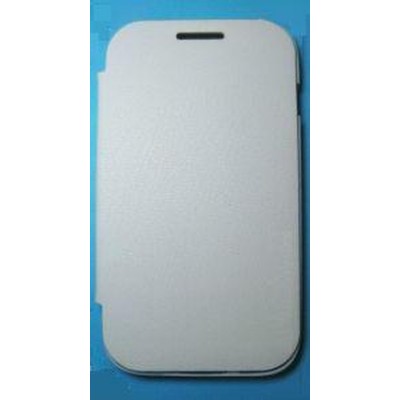Flip Cover for Reliance Samsung Primo Duos W279 - White