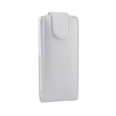 Flip Cover For Salora Sm505 White By - Maxbhi Com
