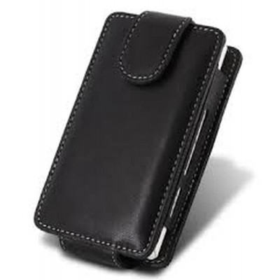 Flip Cover for Spice D80 - Black