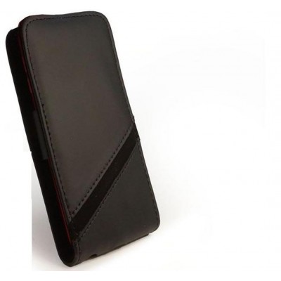 Flip Cover for Videocon V1665 - Black & Champagne