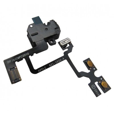 Handsfree Audio Jack Flex Cable for Apple iPhone 4