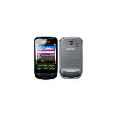 Back Cover for Samsung S3850 Corby II Black