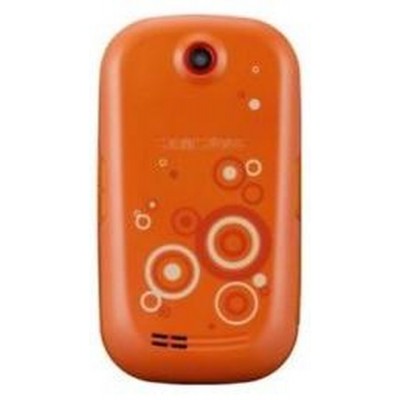 Back Cover for Samsung S3650 Corby Genio Touch Orange