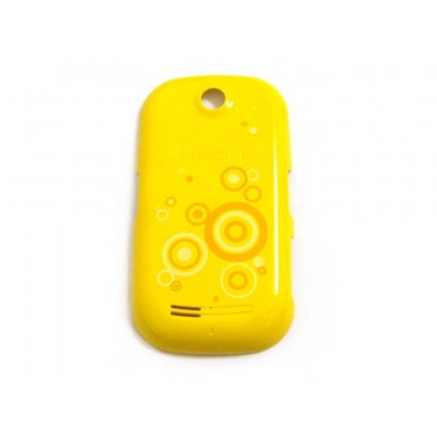 Back Cover for Samsung S3650 Corby Genio Touch Yellow