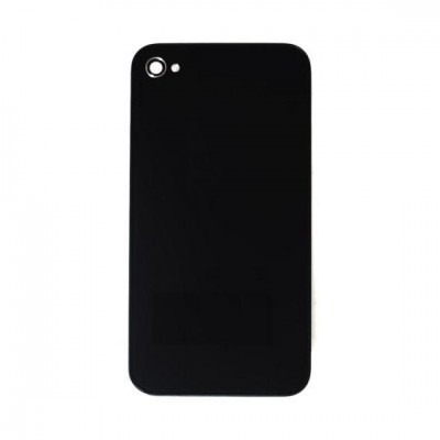 Back Cover For Apple Iphone 4s White With Black - Maxbhi Com
