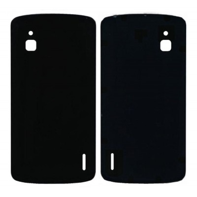 Back Panel Cover For Lg Nexus 4 E960 Black - Maxbhi Com