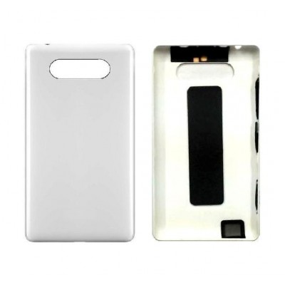 Back Panel Cover For Nokia Lumia 820 White - Maxbhi Com