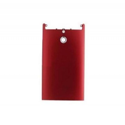 Back Panel Cover For Sony Xperia P Lt22i Nypon Red - Maxbhi.com