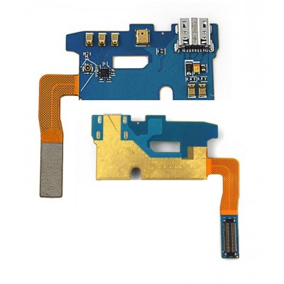 Charging Connector Flex Cable For Samsung Galaxy Note 2 N7100 With Mic - Maxbhi Com
