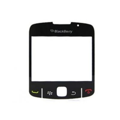 Front Glass Lens for BlackBerry Curve 3G 9300 Black