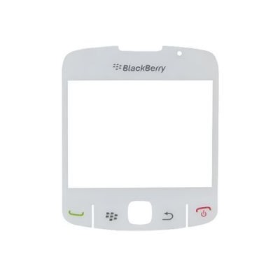 Front Glass Lens for BlackBerry Curve 3G 9330 White
