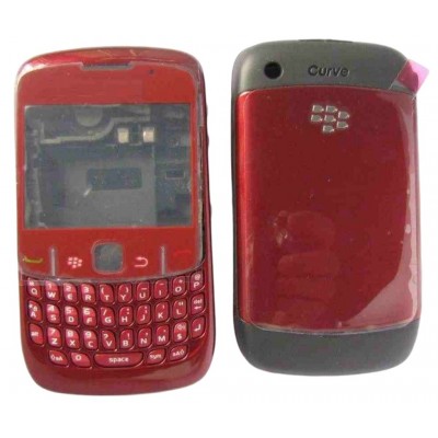 Full Body Faceplate For Blackberry Curve 8320 Red - Maxbhi Com