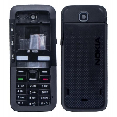 Full Body Faceplate For Nokia 5310 Xpress Music Black - Maxbhi Com