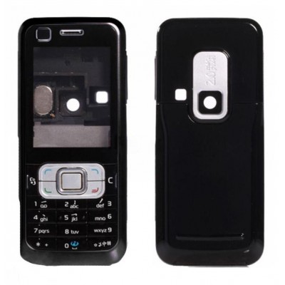 Full Body Faceplate For Nokia 6120 Black - Maxbhi.com