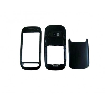 Full Body Faceplate For Nokia C700 Black - Maxbhi Com