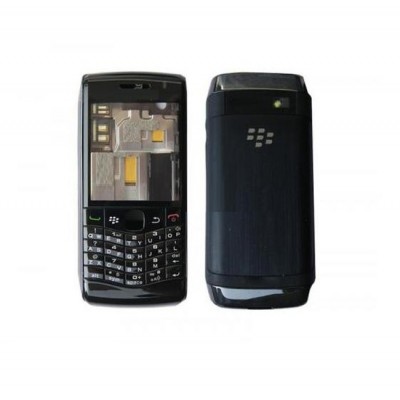 Full Body Housing For Blackberry Pearl 3g 9100 Black - Maxbhi Com